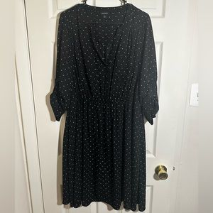 Polka Dot Chiffon Shirt Dress | Torrid